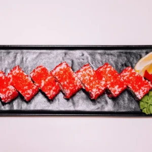 California and Salmon roll