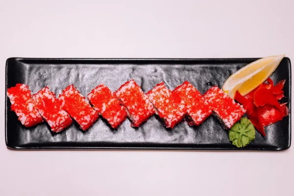 California and Salmon roll