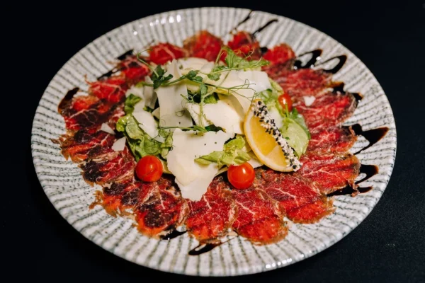 Beef carpaccio