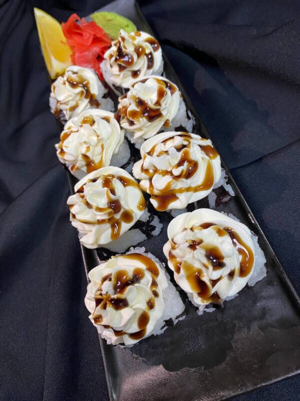 "Creamy prawn" roll