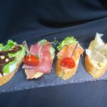 Bruschetta, set of 4